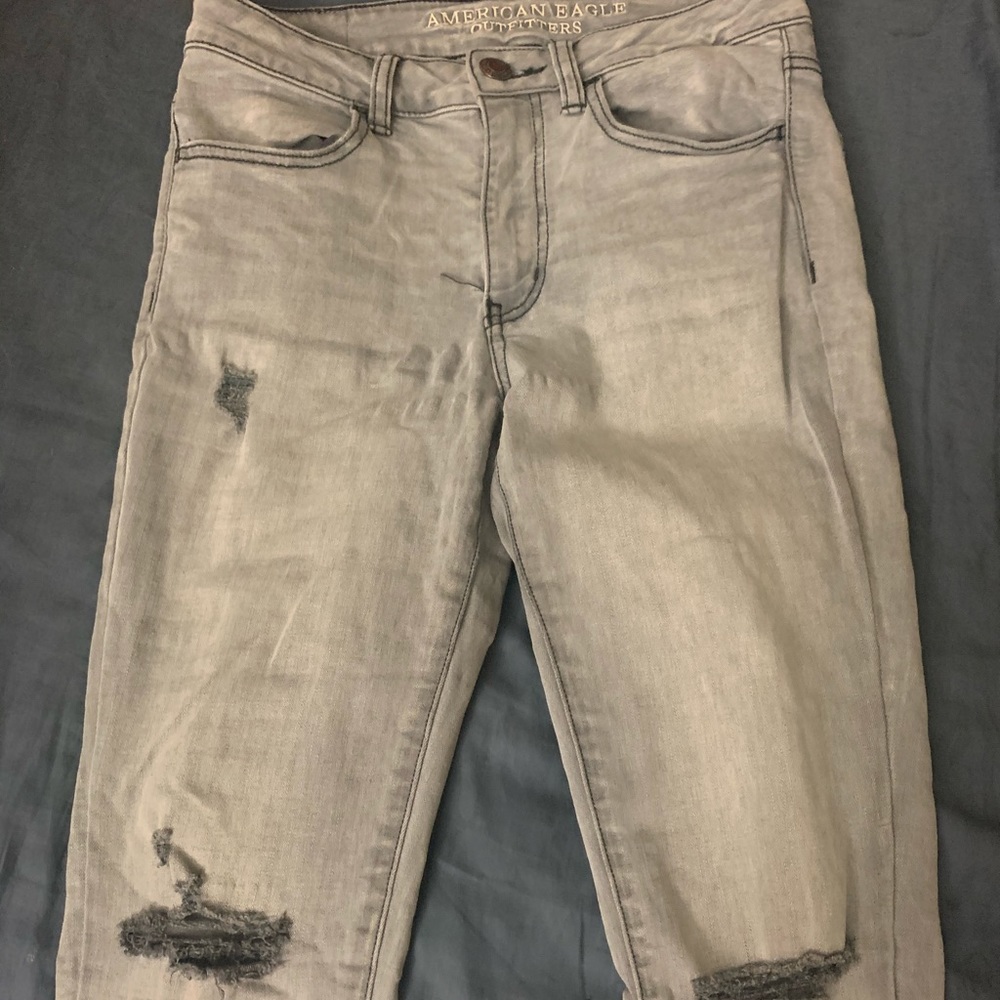 AE Grey Jeans
